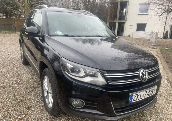 Volkswagen Tiguan cena 48900 przebieg: 165000, rok produkcji 2012 z Maków Podhalański małe 254